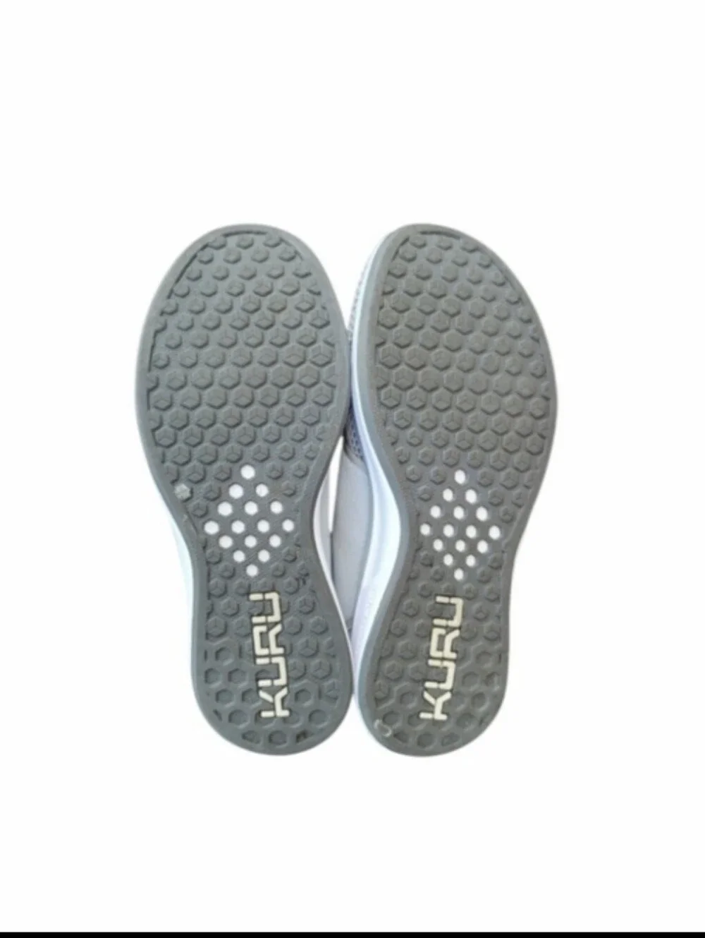 KURU Atom Gray Athletic Running Tennis Shoe Walk Jog Footwear Sneaker Women 6.5
